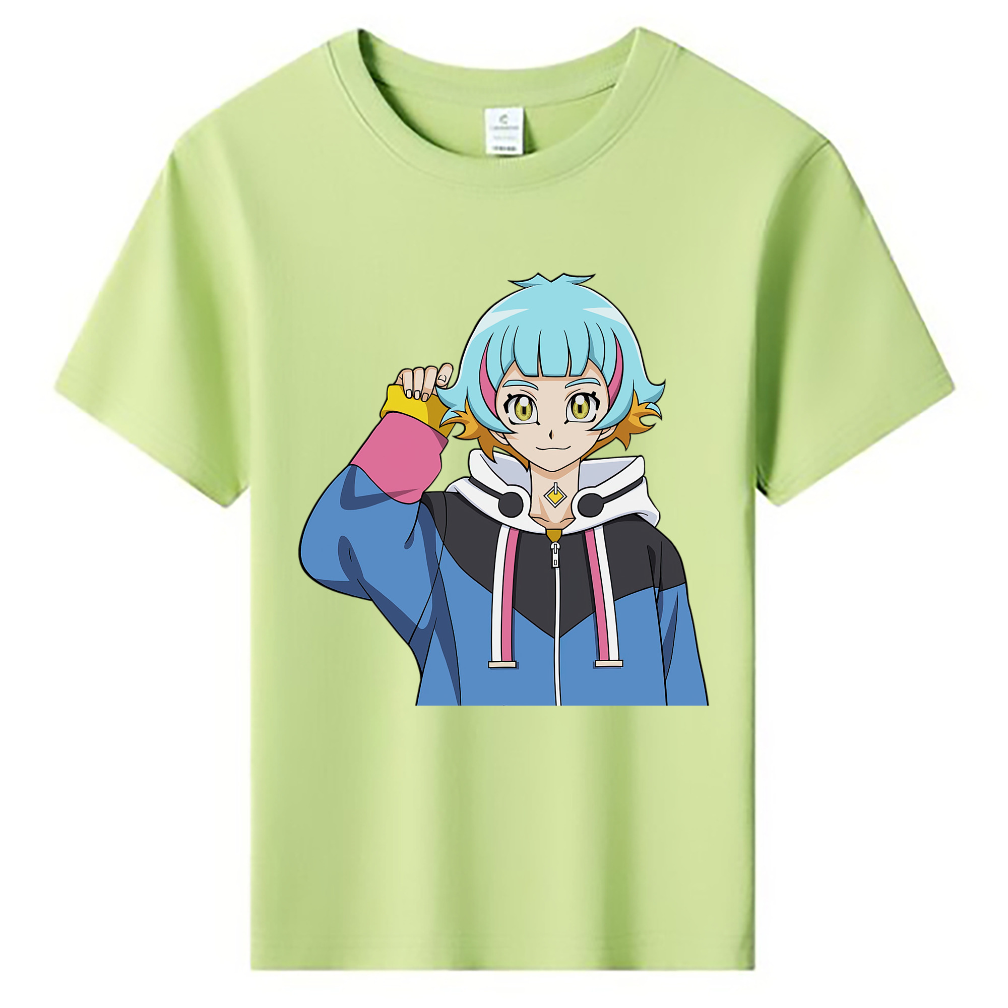 （画像用） 遊☆戯☆王 Yu-Gi-Oh! 綿100％キッズTシャツ（フロントプリント）